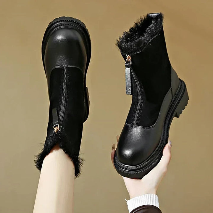 Women's Faux Fur Lined Winter Boots, detail view 6