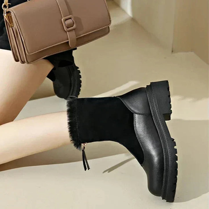 Women's Faux Fur Lined Winter Boots, detail view 8