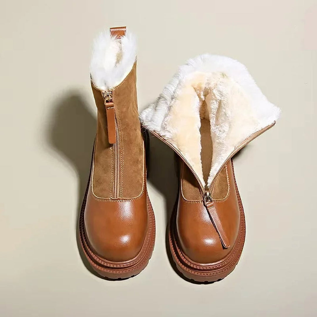Women's Faux Fur Lined Winter Boots, detail view 2