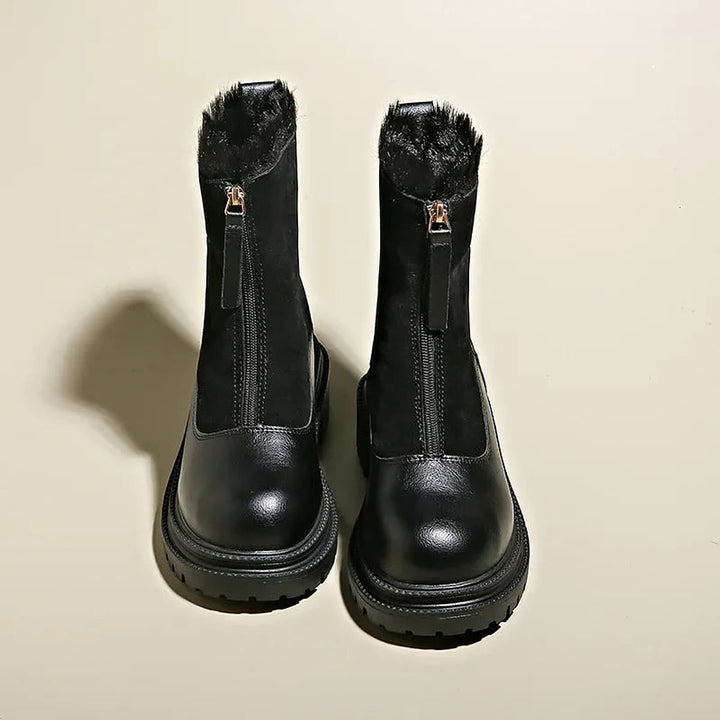 Women's Faux Fur Lined Winter Boots, detail view 3