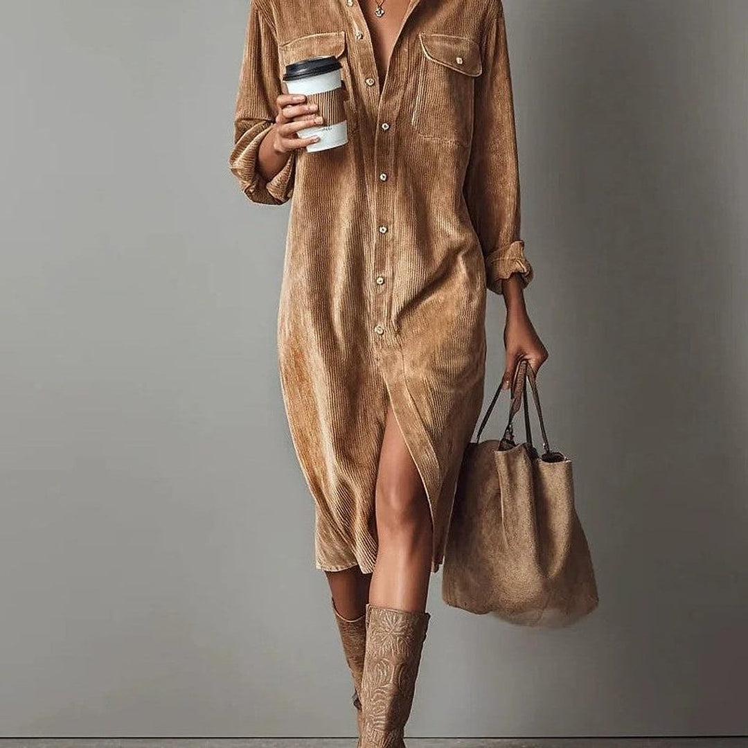 Women's Shirt Dress, detail view 4