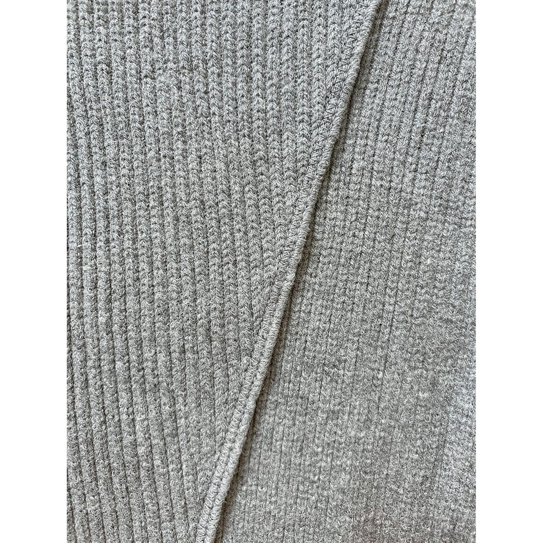 Women's Crossover Hem Sweater Dress, detail view