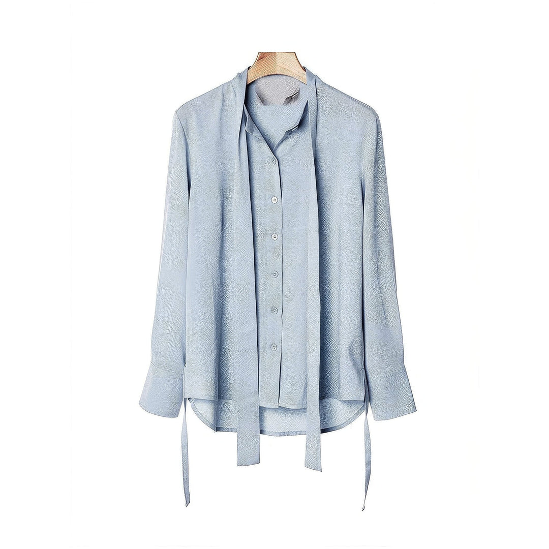Women's Tie Waist Blouse, front view