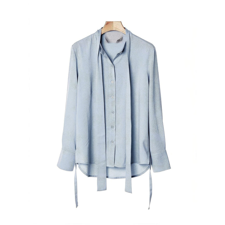 Women's Tie Waist Blouse, front view