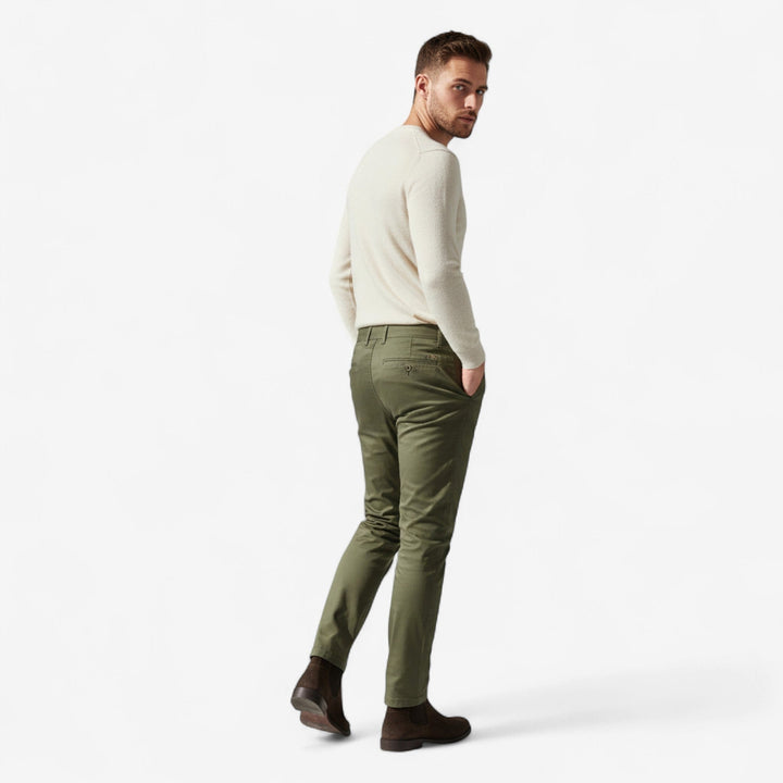 Men's Cotton Blend Chinos, detail view 2
