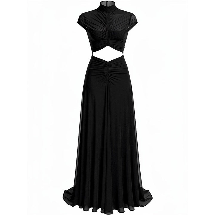 Women's Mesh Maxi Dress, front view