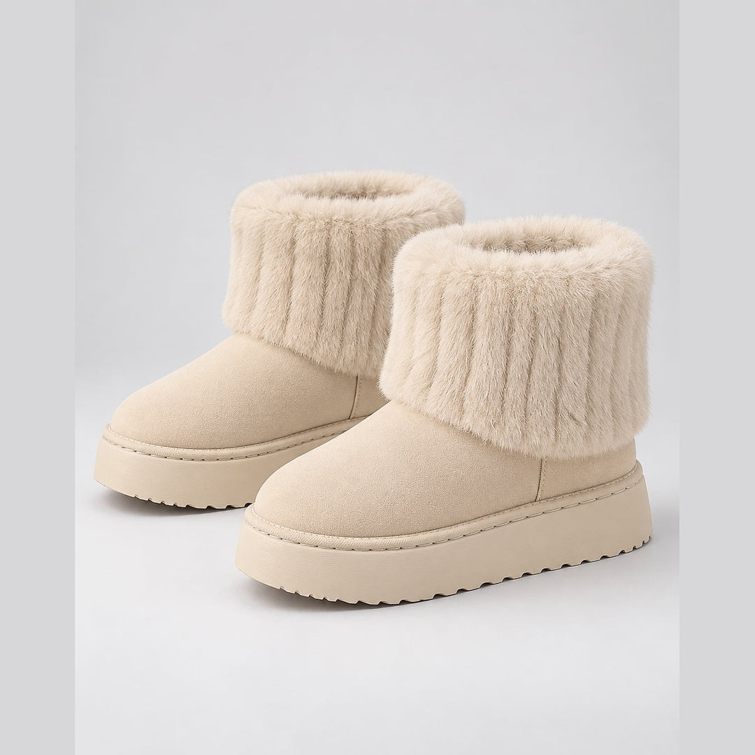 Women's Platform Ankle Boots, front view