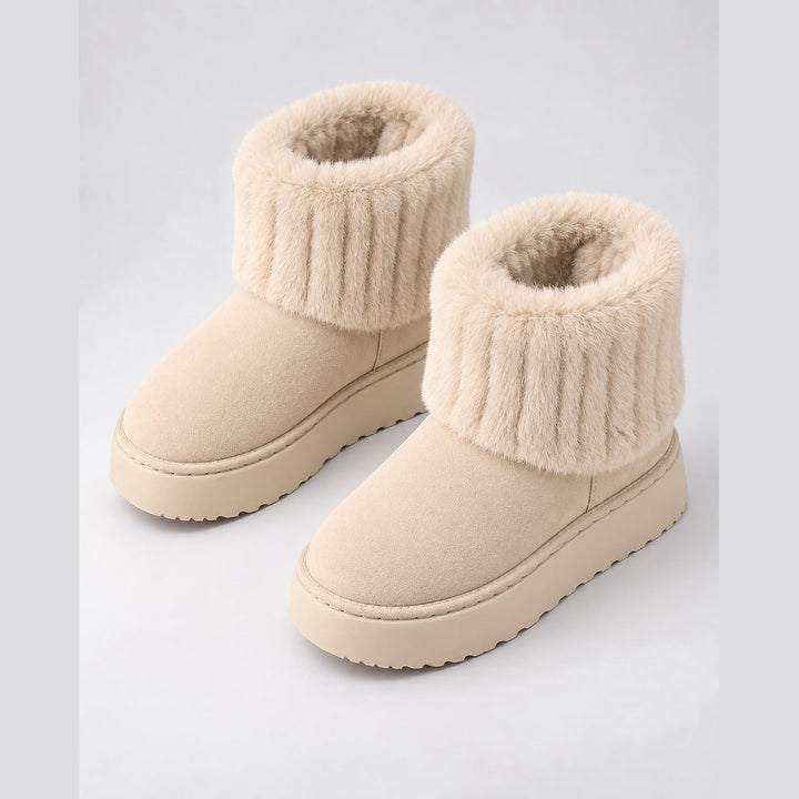 Women's Platform Ankle Boots, front view