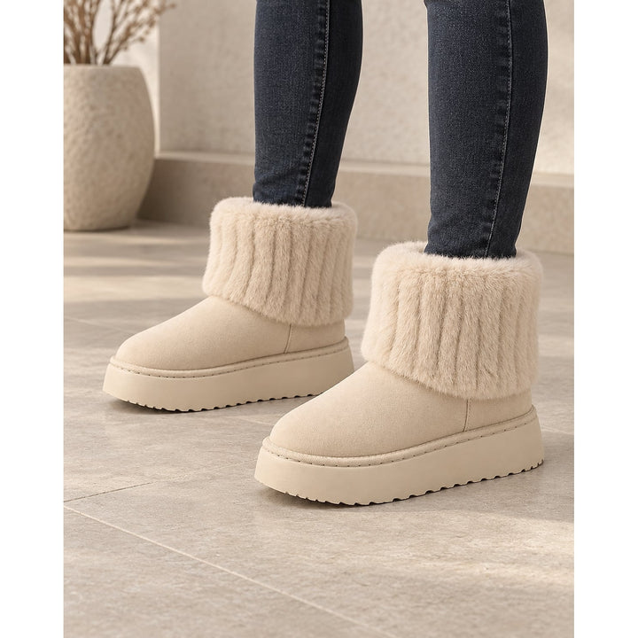 Women's Platform Ankle Boots, side view