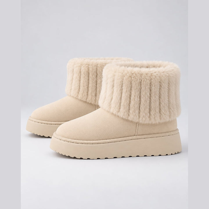 Women's Platform Ankle Boots, front view 3