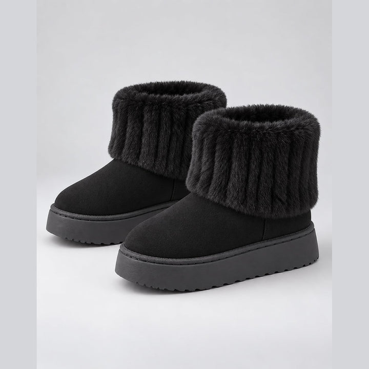 Women's Platform Ankle Boots, front view