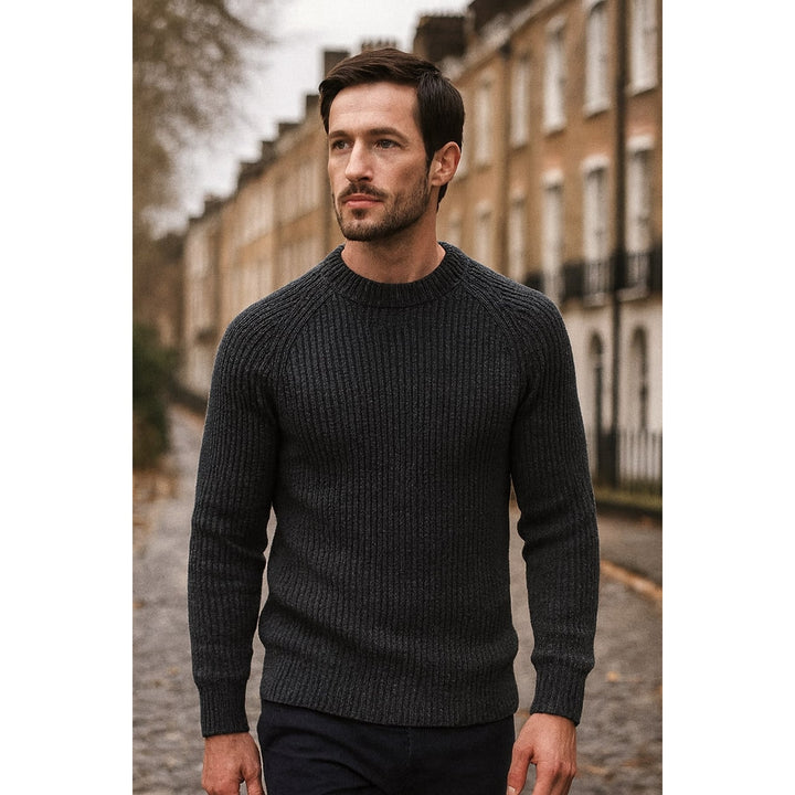 Men's Crew Neck Sweater, detail view 2