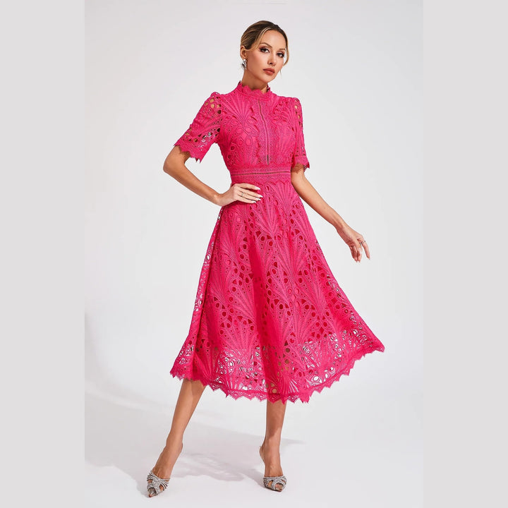 Women's Lace Dress, front view 4