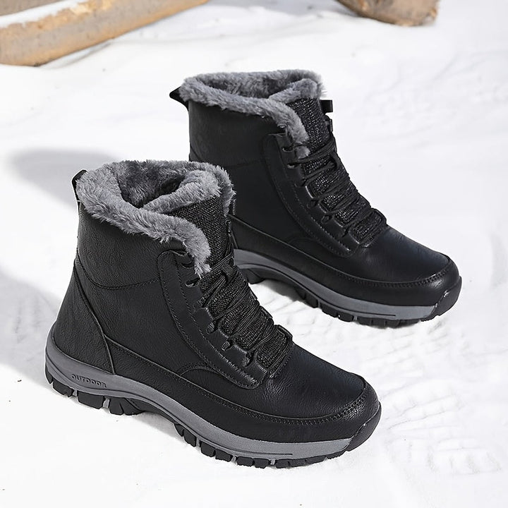 Men's Lace-Up Winter Boots, front view