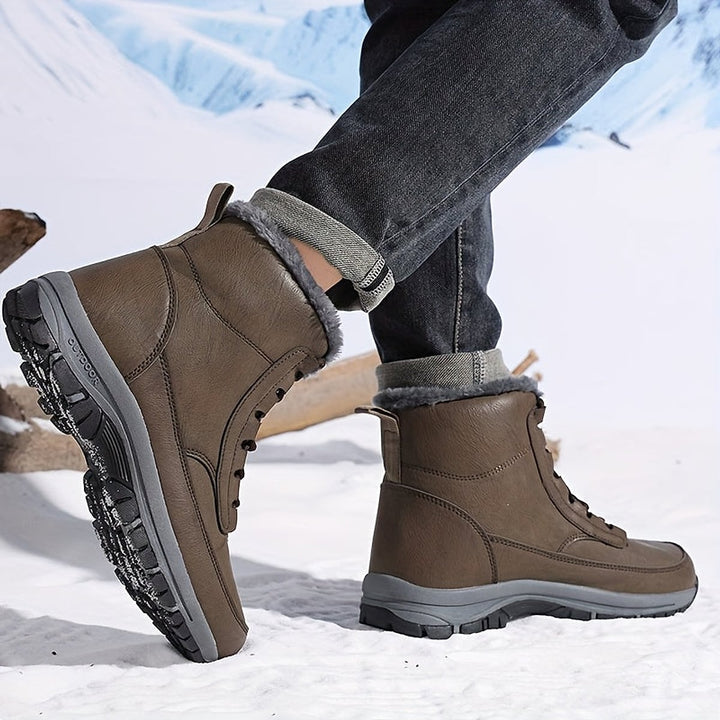 Men's Lace-Up Winter Boots, detail view 3