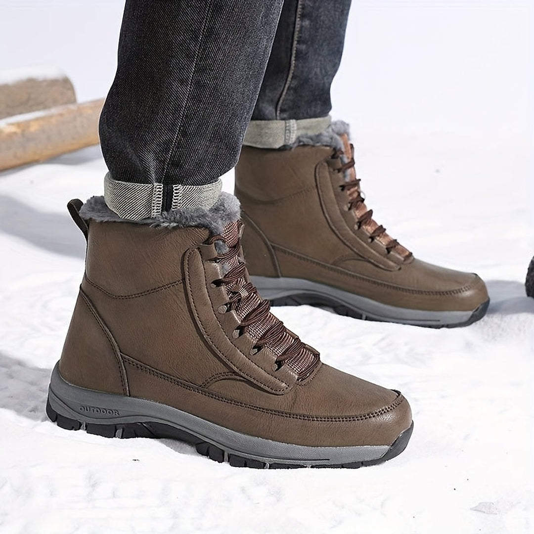 Men's Lace-Up Winter Boots, detail view 4