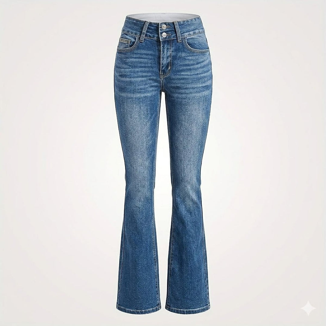 Women's Flare Jeans, front view 2