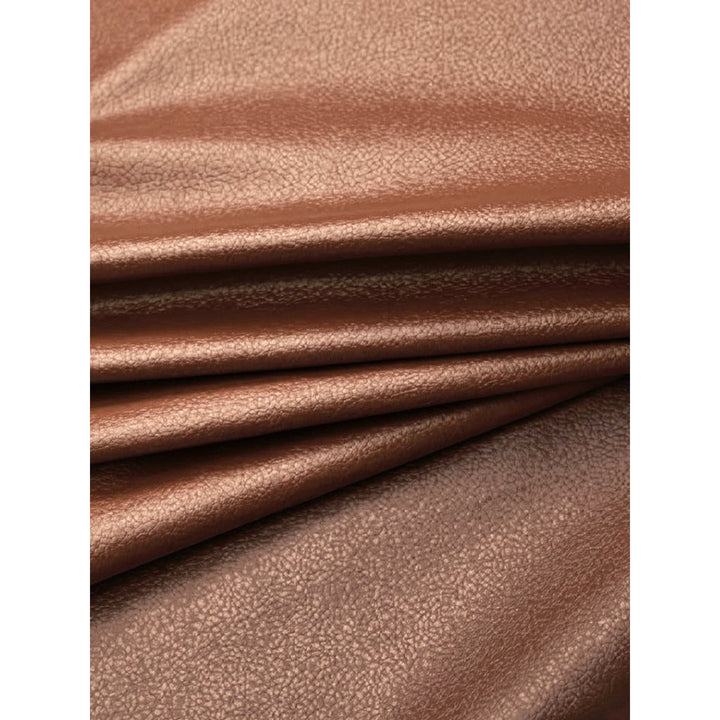 Women's Faux Leather Maxi Skirt, detail view