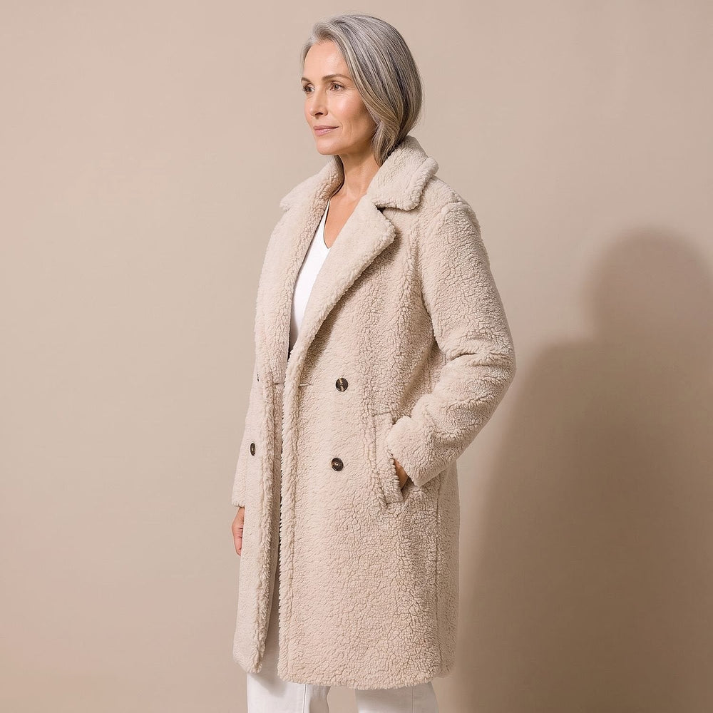 Women's Teddy Coat, front view
