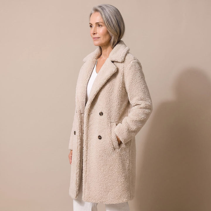 Women's Teddy Coat, front view