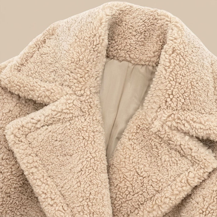 Women's Teddy Coat, detail view
