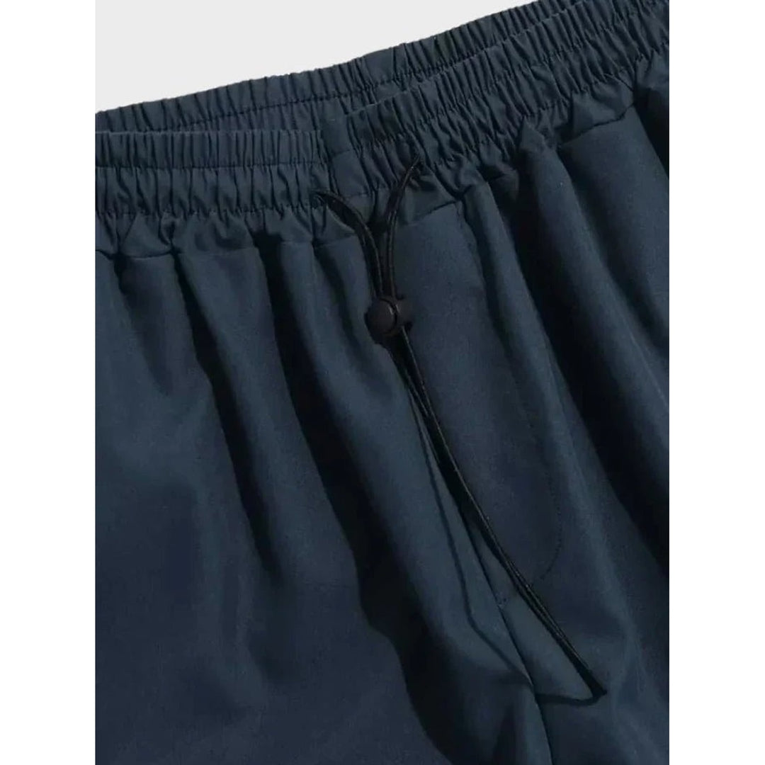 Men's Wide Leg Cargo Pants, detail view