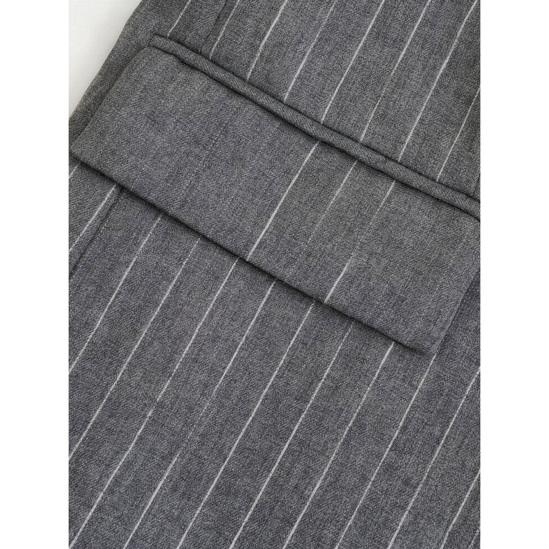 Women's Pinstripe Blazer, detail view