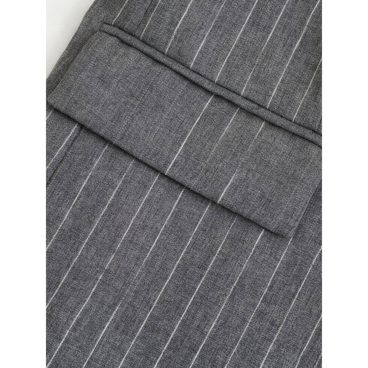 Women's Pinstripe Blazer, detail view