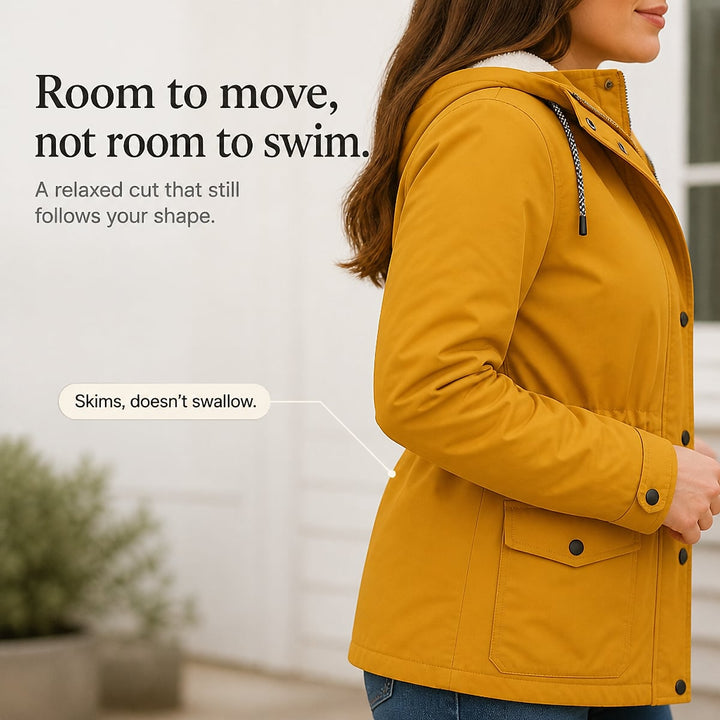Women's Fleece Lined Jacket, detail view 2
