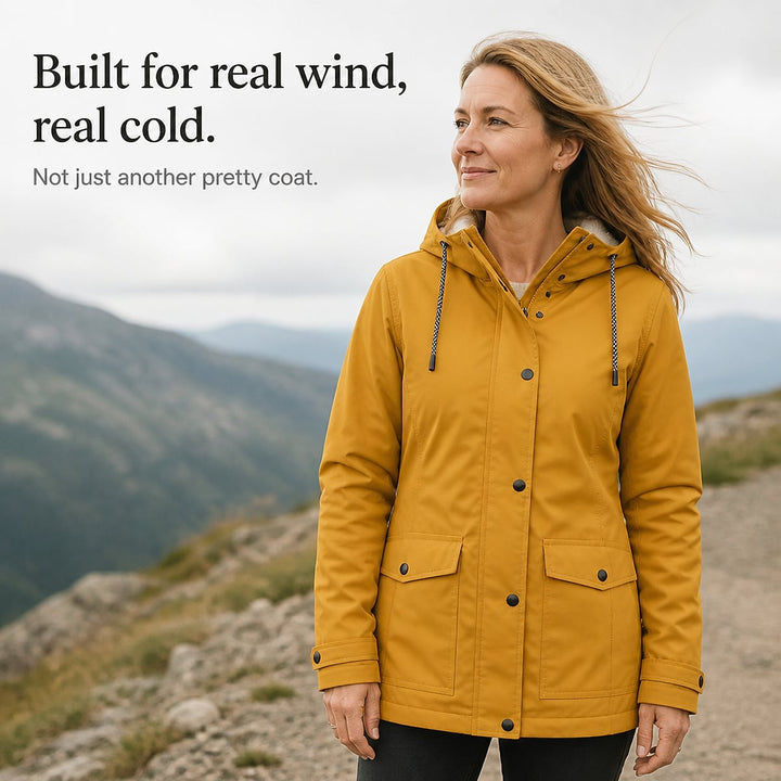Women's Fleece Lined Jacket, detail view 4