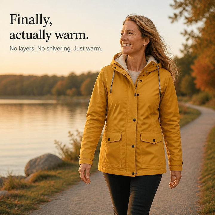 Women's Fleece Lined Jacket, detail view 6