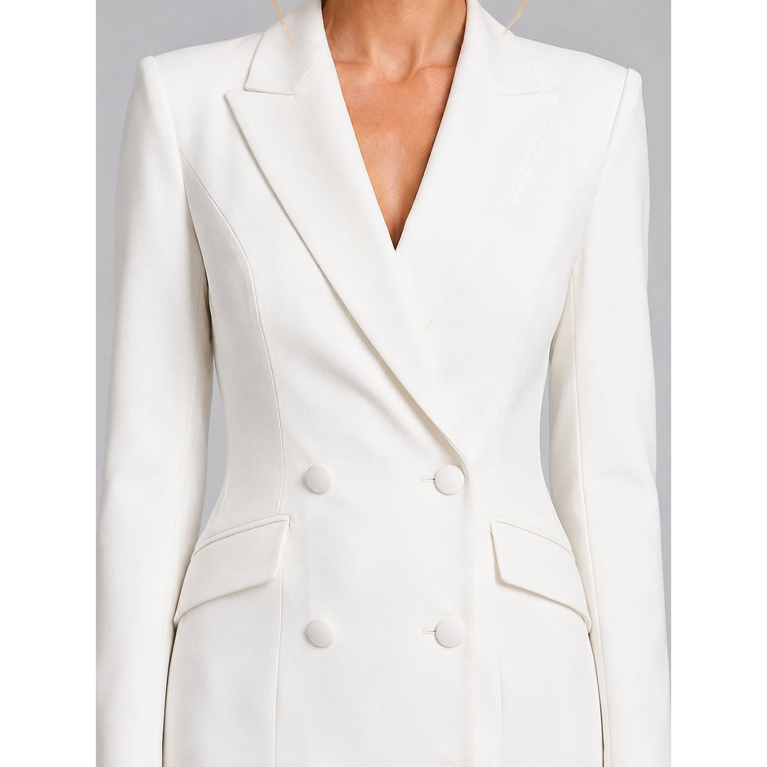 Women's Blazer Dress, detail view