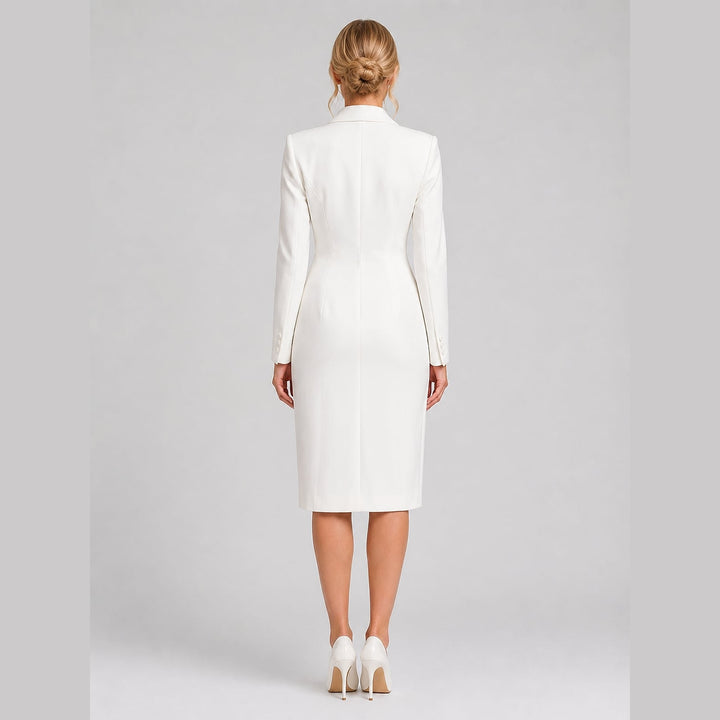 Women's Blazer Dress, back view