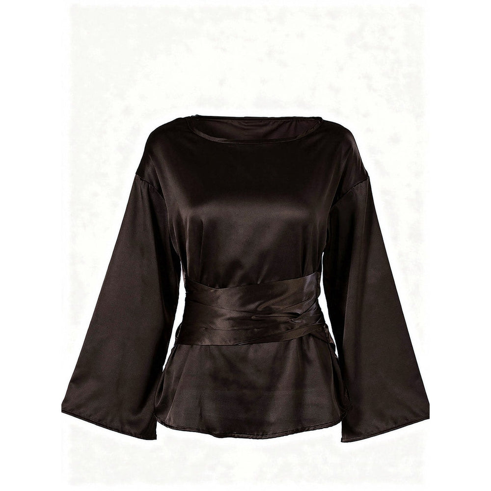 Women's Satin Blouse, front view