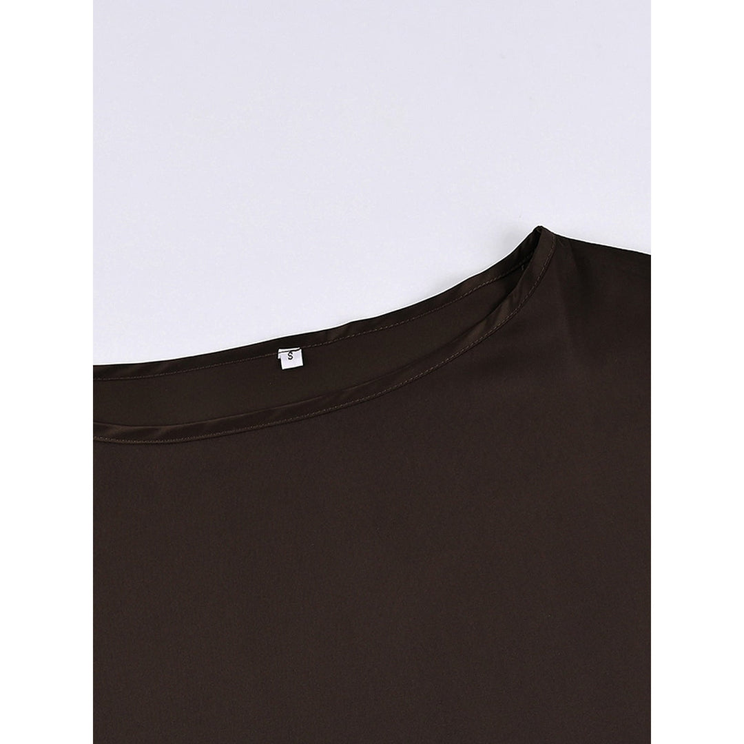 Women's Satin Blouse, detail view 2