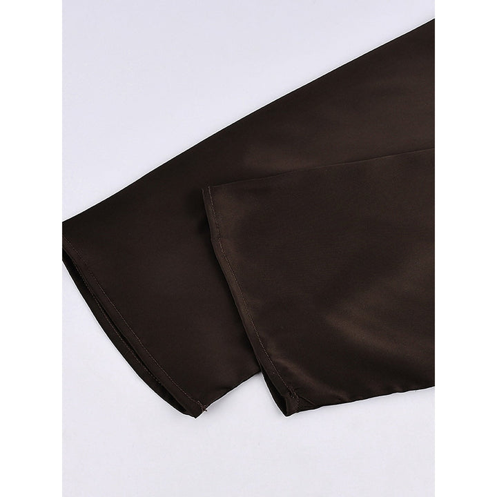 Women's Satin Blouse, detail view 3
