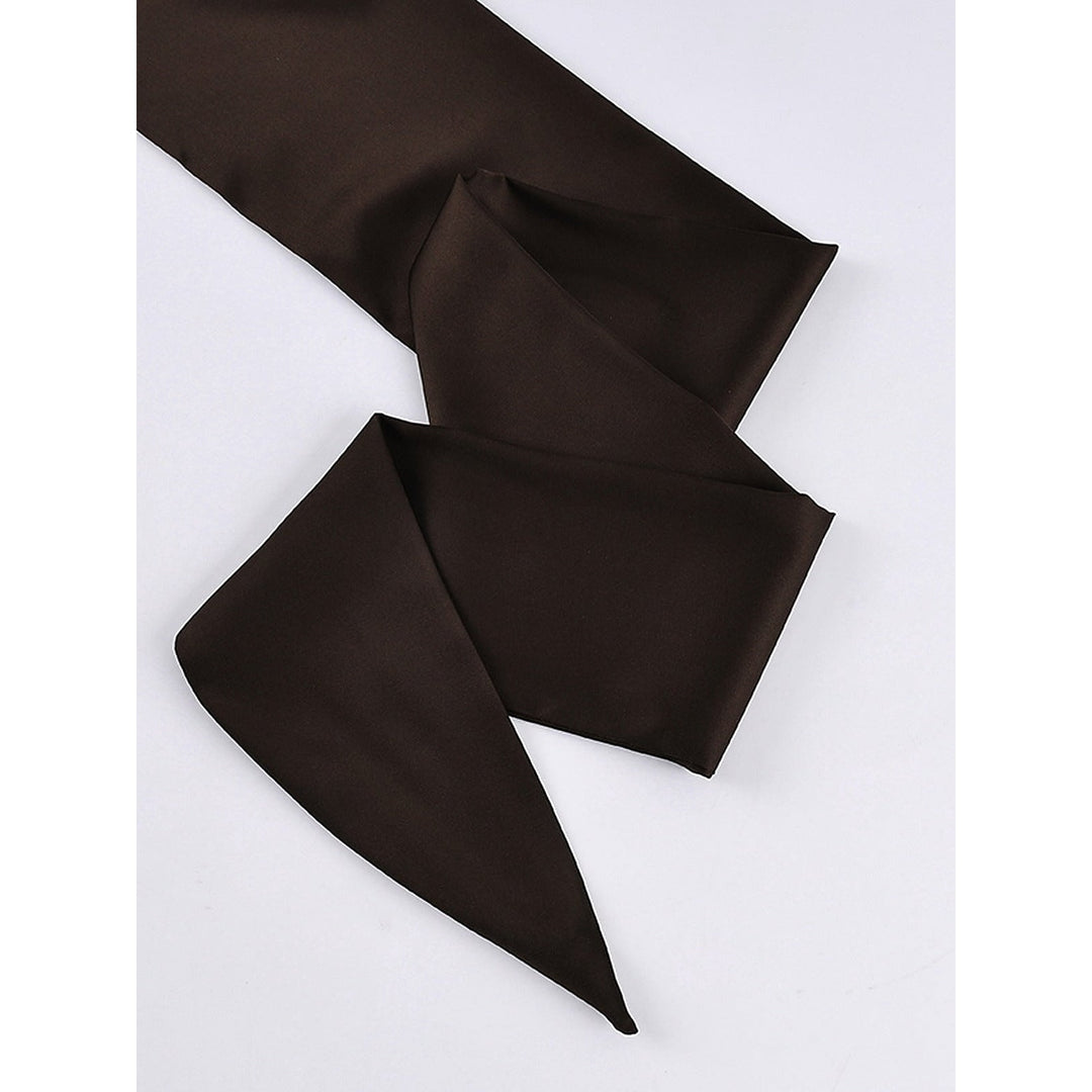 Women's Satin Blouse, detail view 4