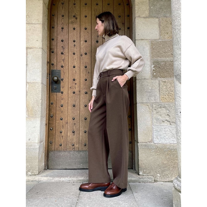 Women's Tailored Work Pants, side view
