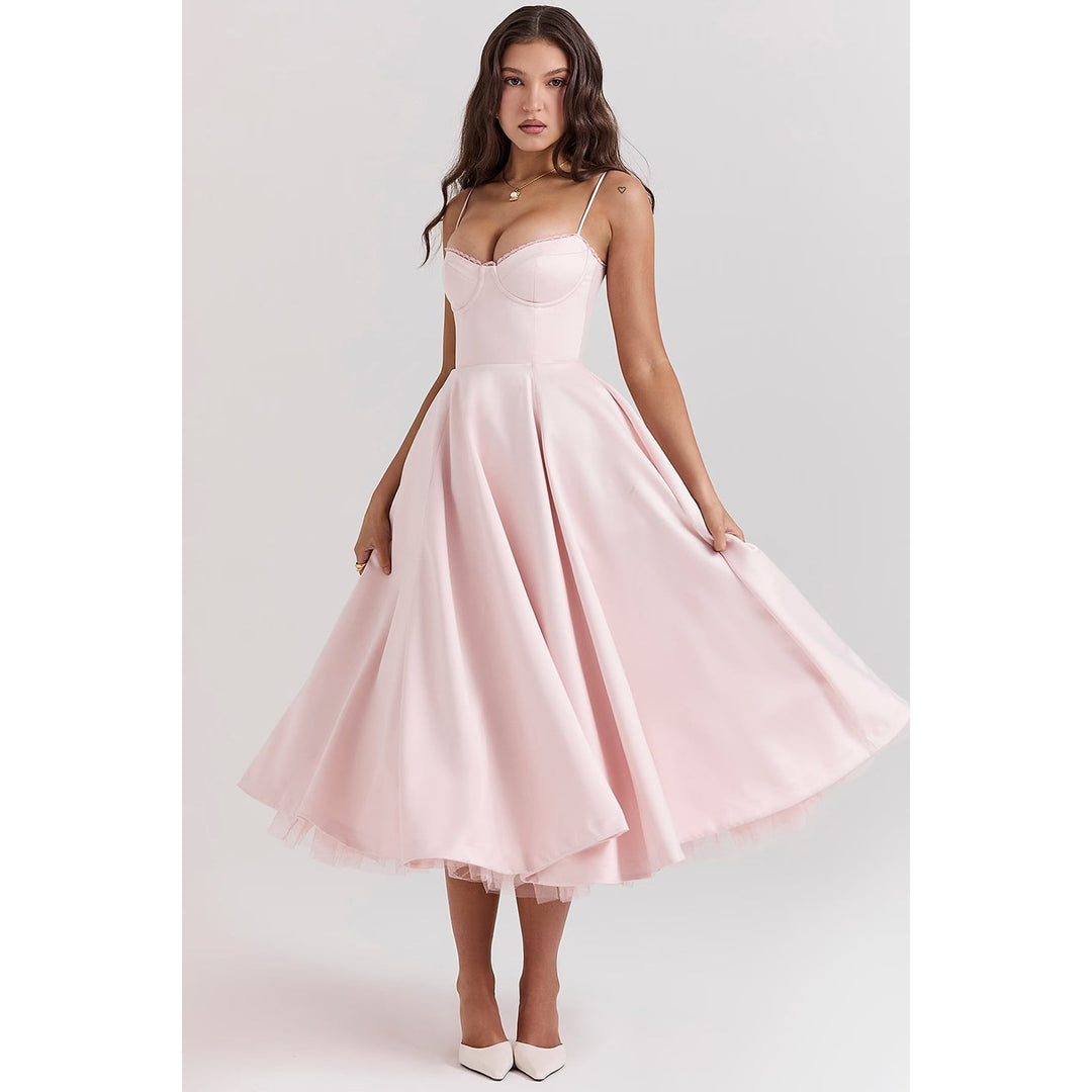 Women's Holiday Party Dress, front view 2