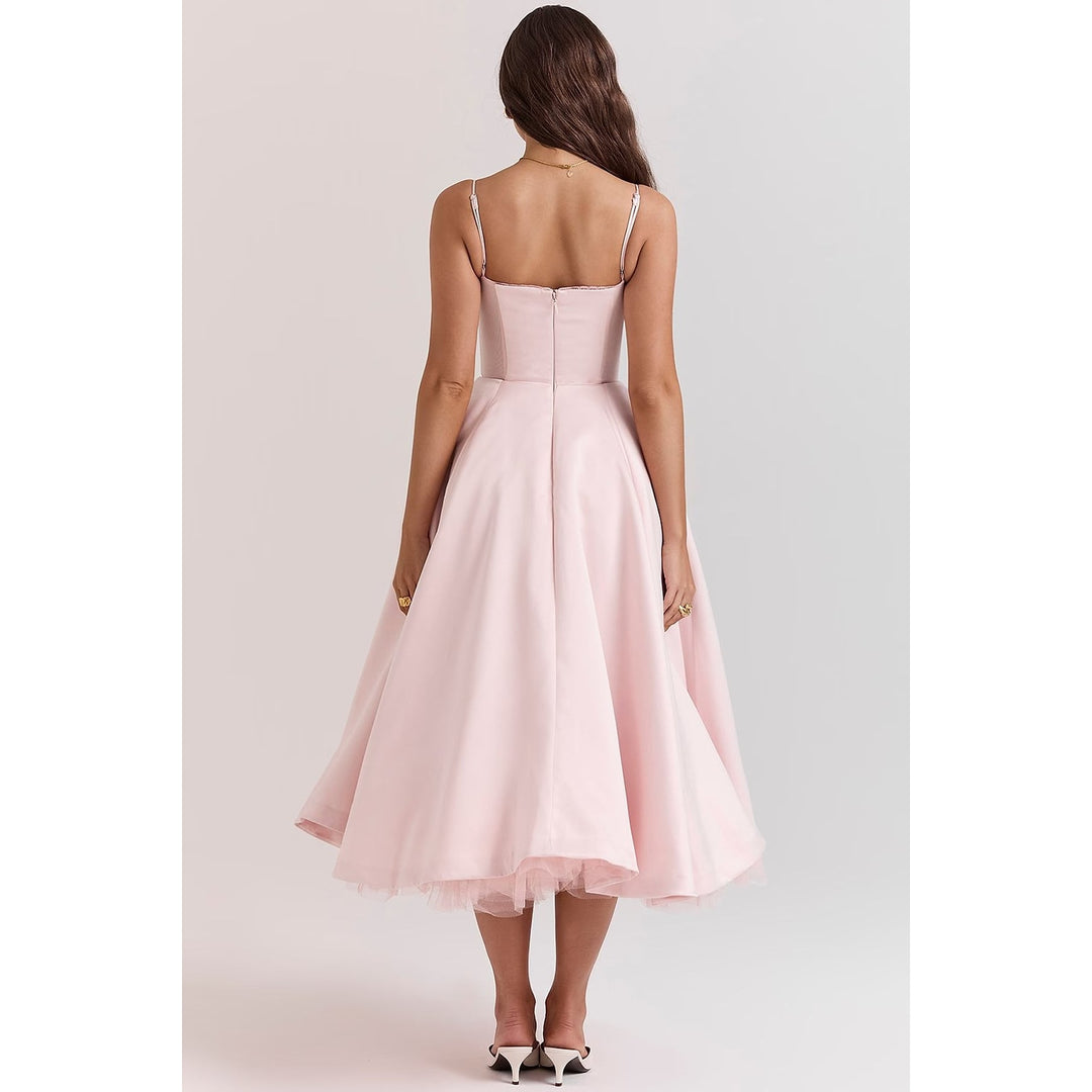 Women's Holiday Party Dress, back view
