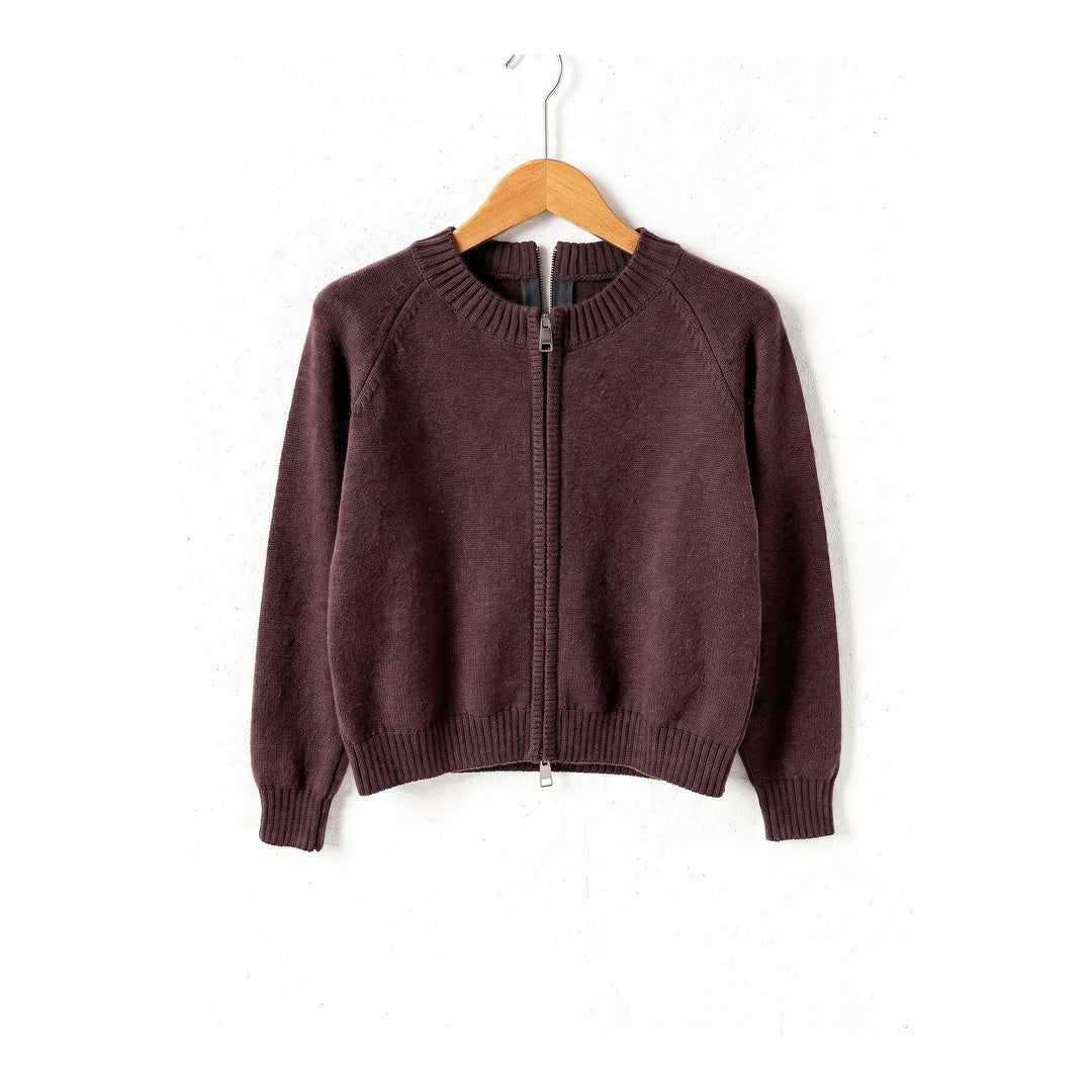 Women's Zip Up Cardigan, front view
