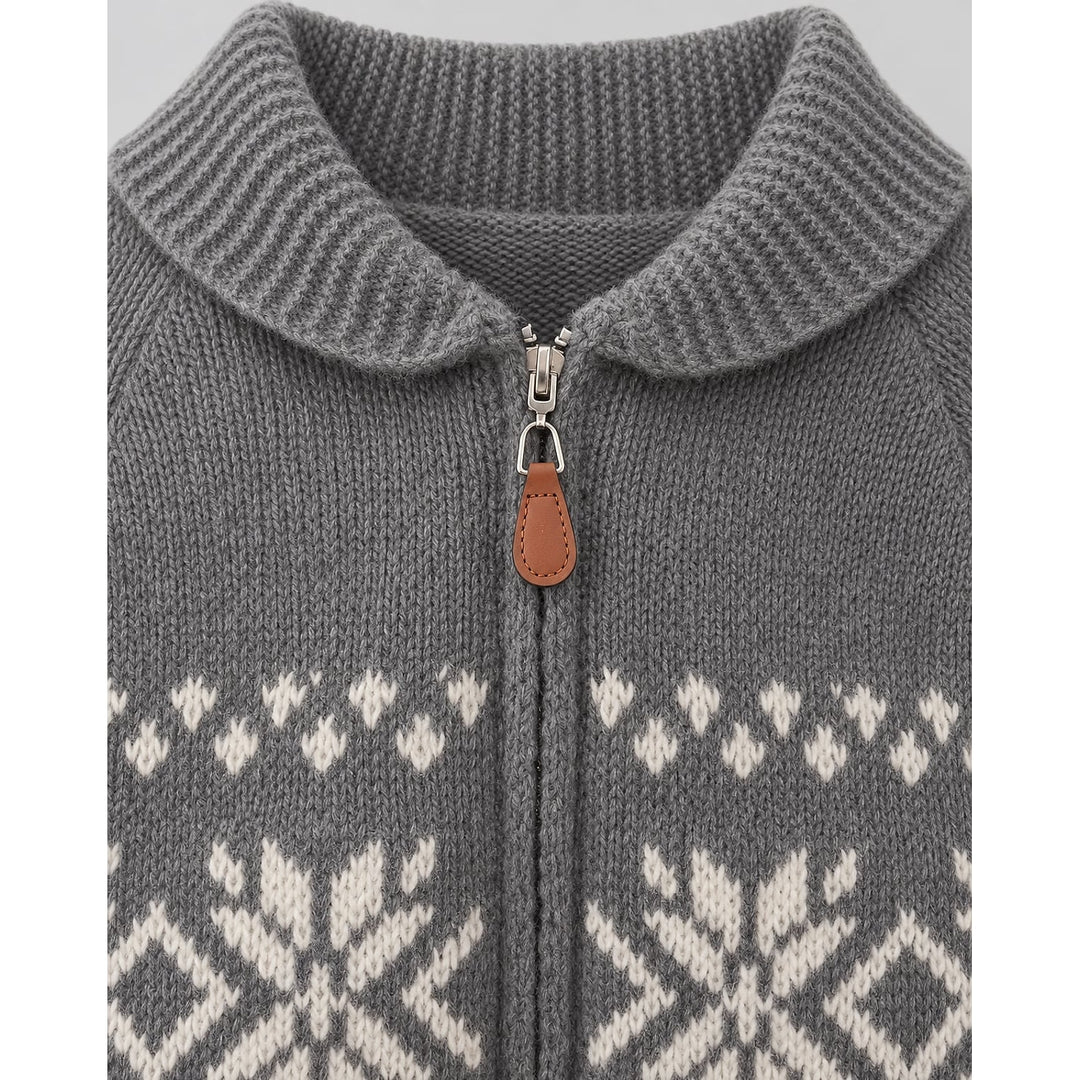 Women's Festive Knit Cardigan, detail view 3