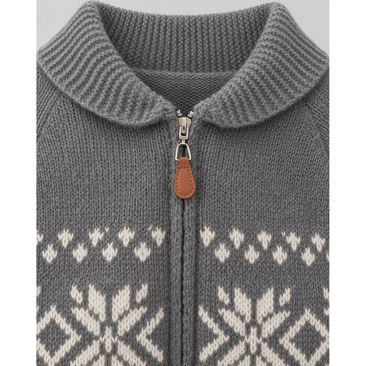 Women's Festive Knit Cardigan, detail view 3