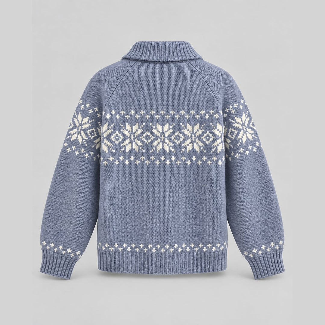 Women's Festive Knit Cardigan, detail view 4