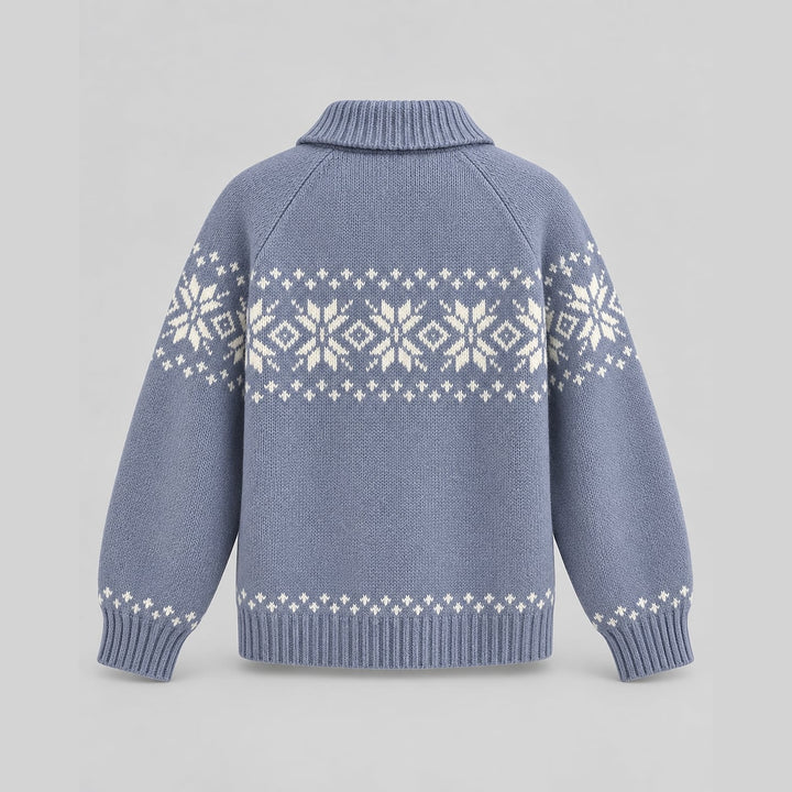 Women's Festive Knit Cardigan, detail view 4