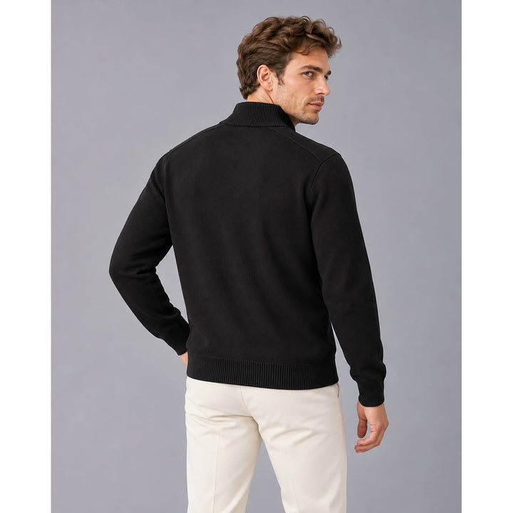 Men's Faux Suede Jacket, back view 2