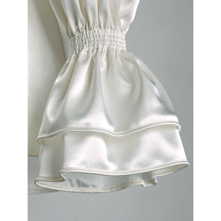 Women's Puff Sleeve Blouse, detail view
