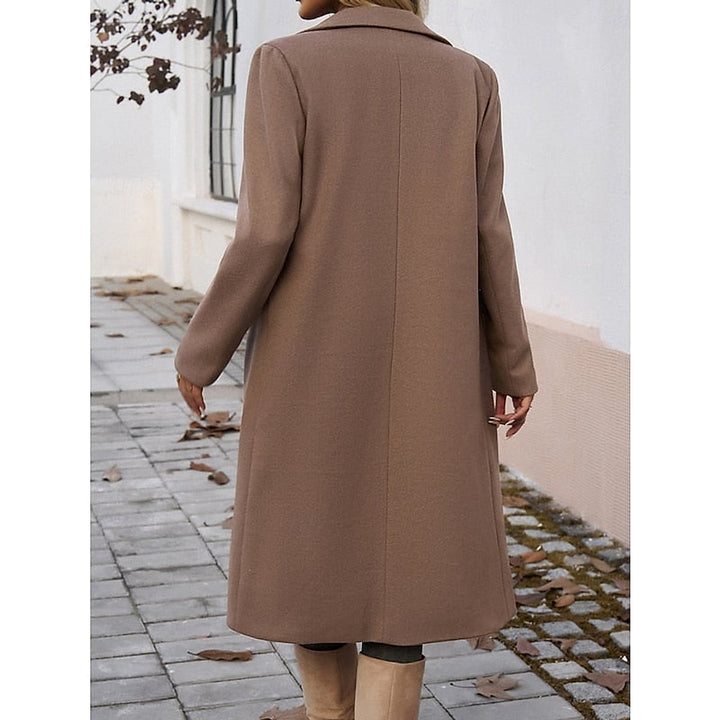 Women's Tailored Longline Coat, detail view 6