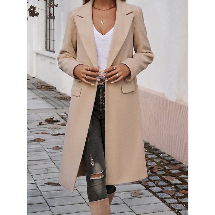 Women's Tailored Longline Coat, detail view 7