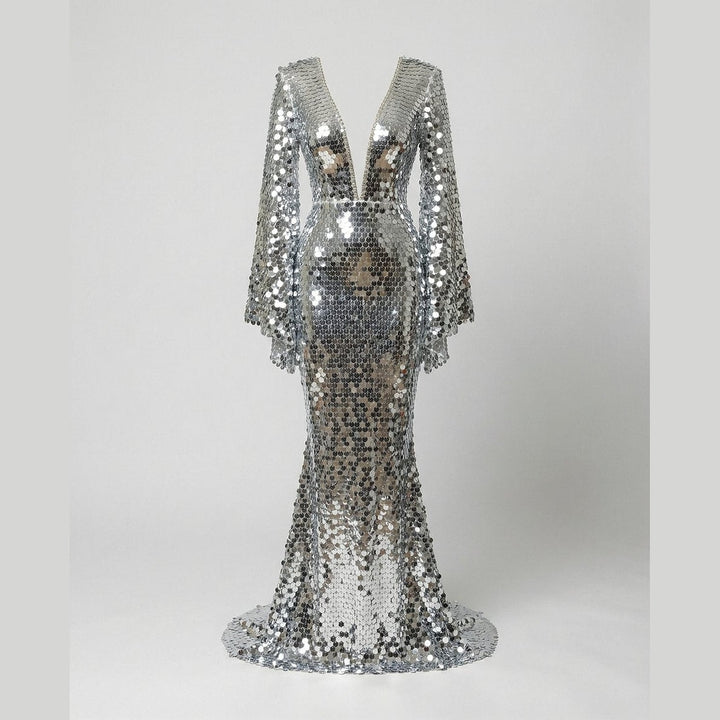 Women's Sparkly Dress, front view 2
